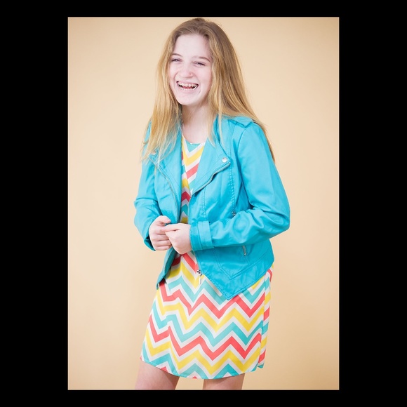 Bisou Bisou Other - SOLD Daughter Took -- GONE Baby Blue Faux Leather